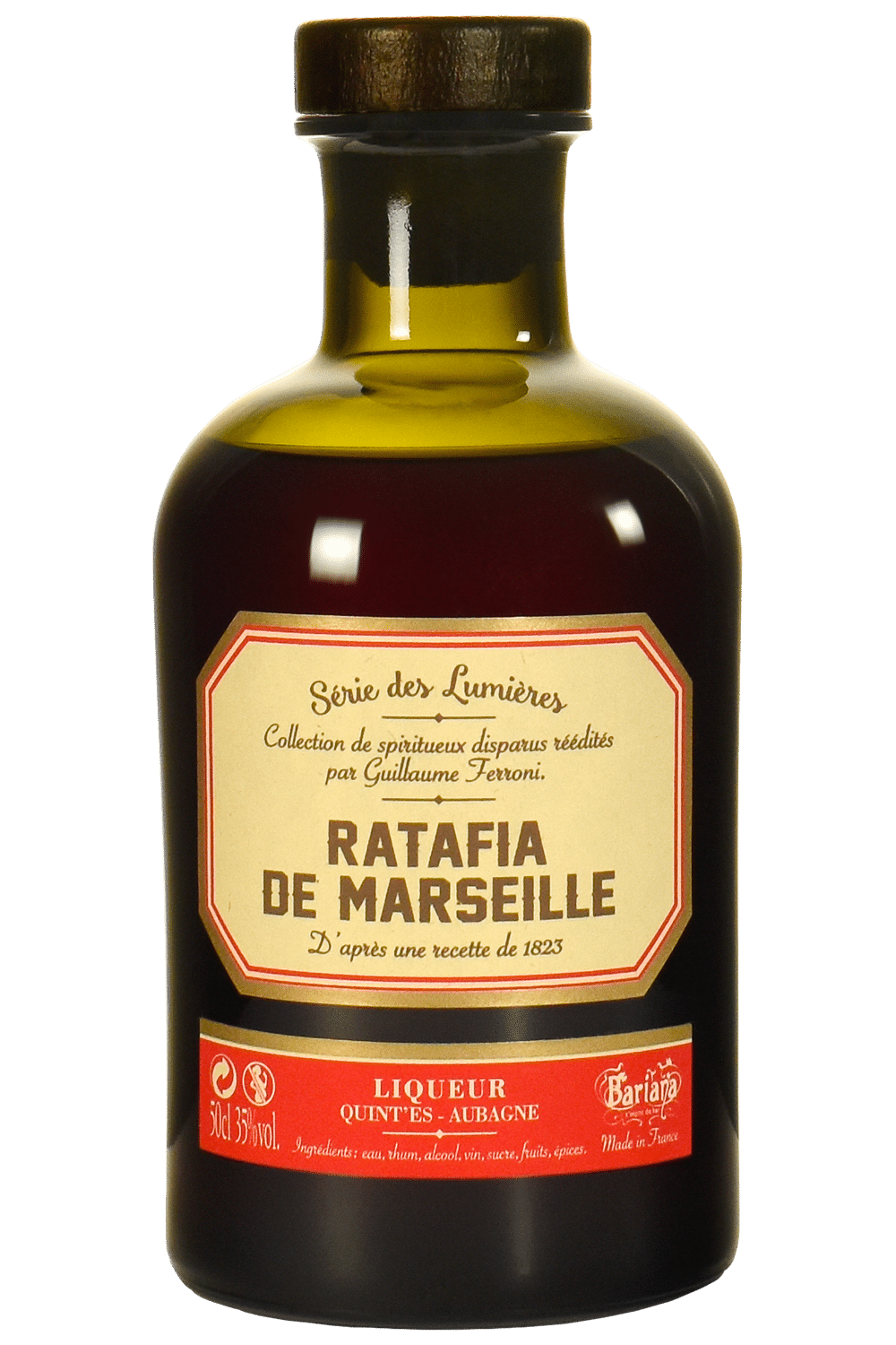 ratafia bouteille de ratafia de marseille